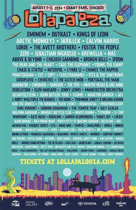 lollapalooza lineup